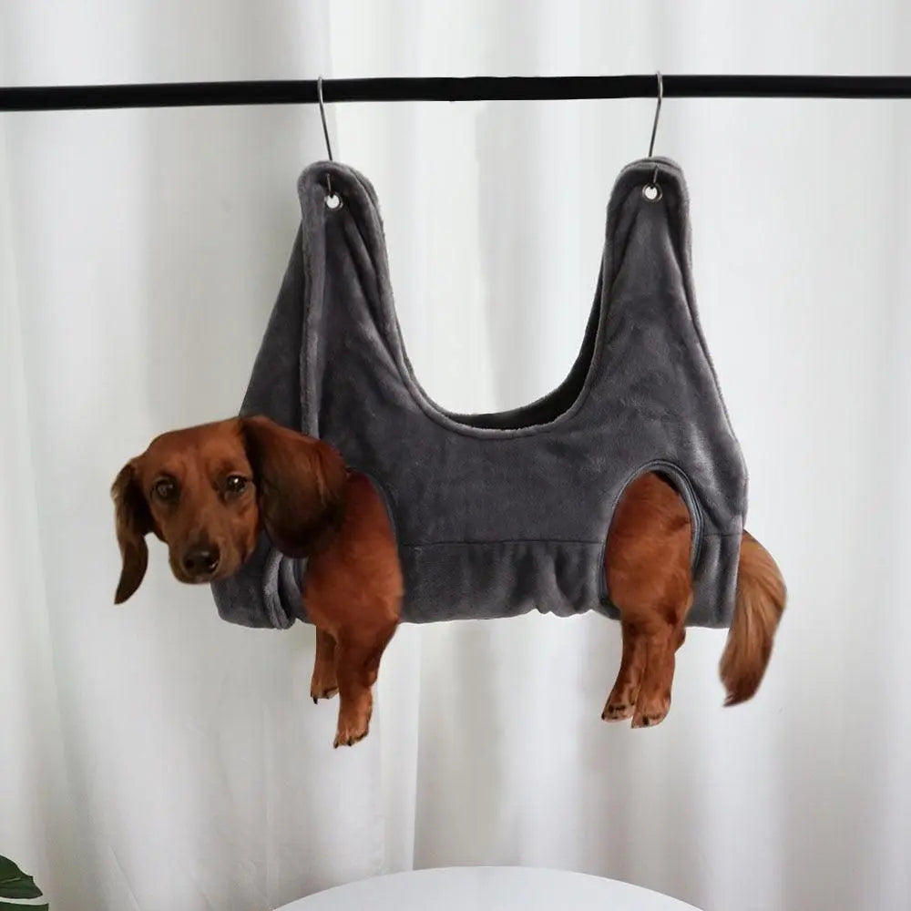 Pet Nails Trimming Pet Grooming Hammock - pawfectessentialspot.store