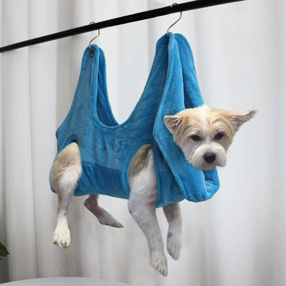 Pet Nails Trimming Pet Grooming Hammock - pawfectessentialspot.store