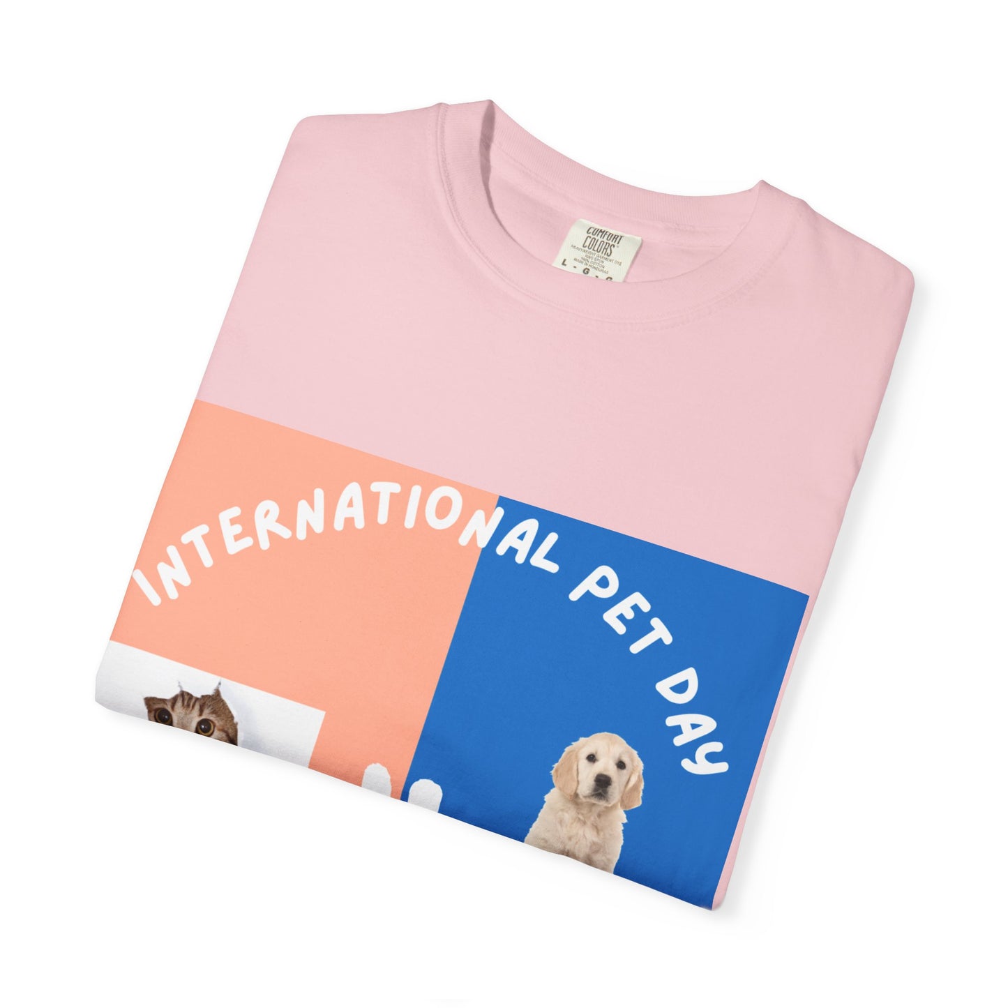 International Pet Day Cats & Dogs T-Shirt —
