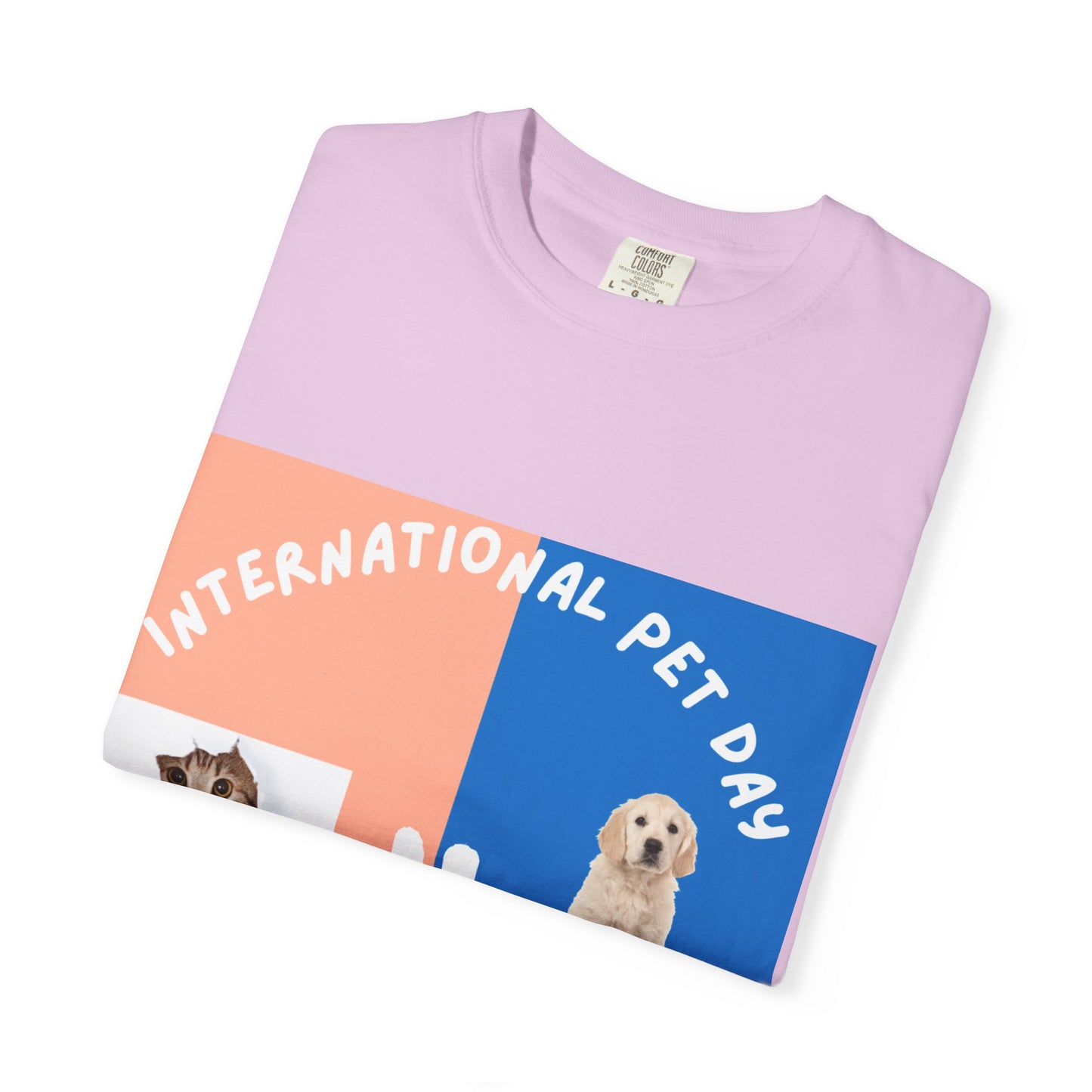 International Pet Day Cats & Dogs T-Shirt —