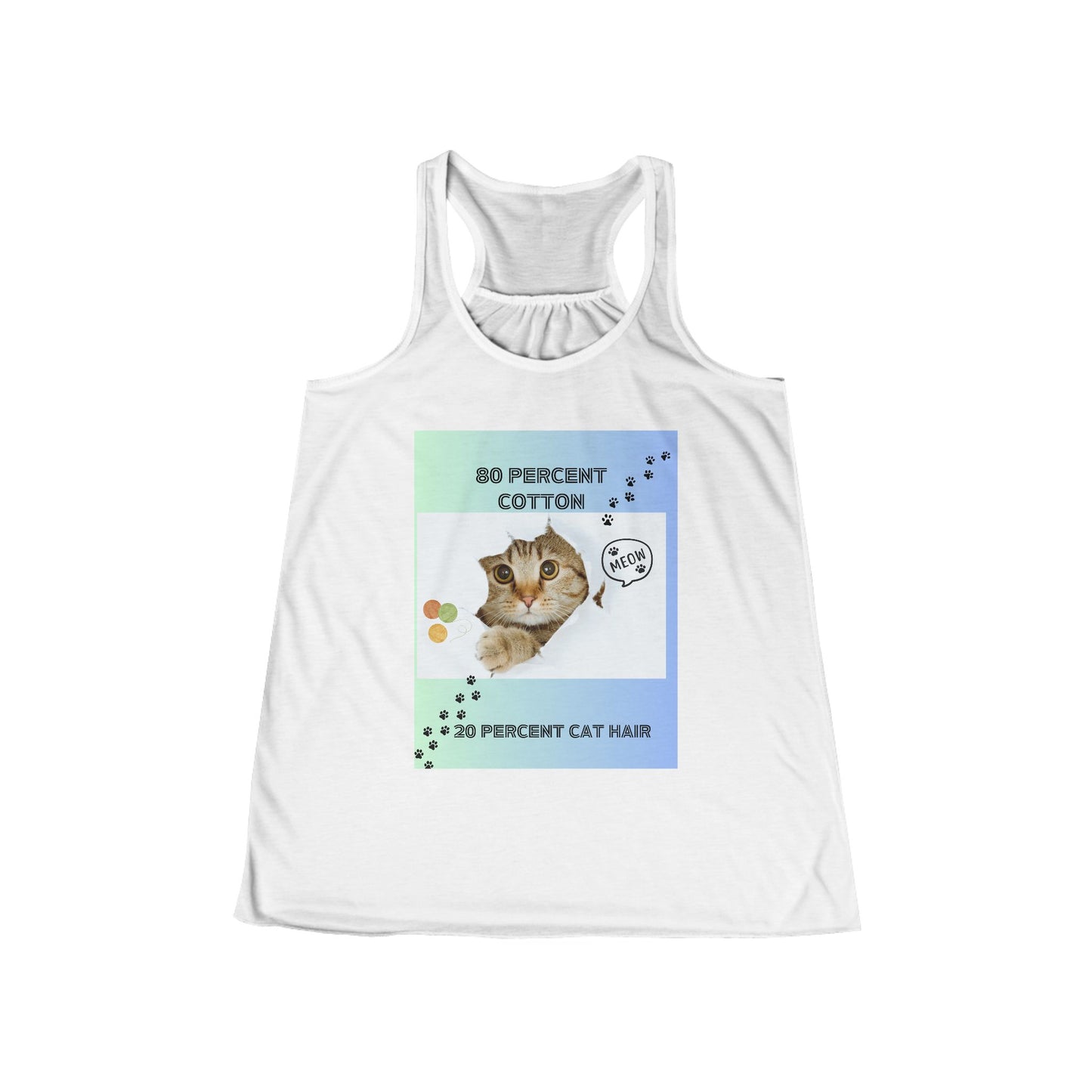 Cat Mom Racerback Tank