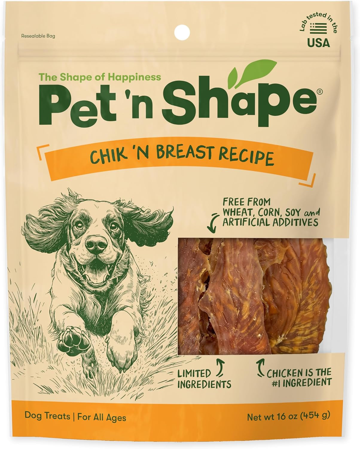 Duck Breast Jerky Dog Treats - 16 Ounce