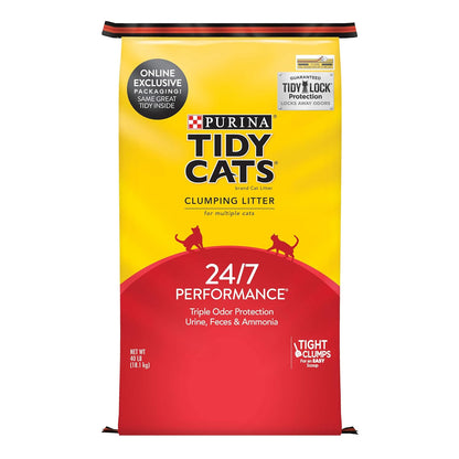 Lightweight 4-In-1 Strength Multi-Cat, Odor Control, Clumping, 99.9 Percent Dust Free Cat Litter - 17 Lb. Box